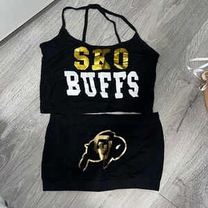 CU Boulder Crop Tops